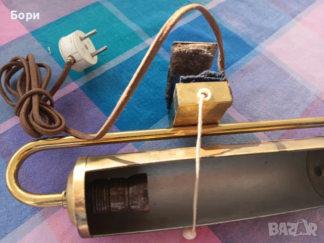 Стара италианска лампа, снимка 3 - Лампи за стена - 48743409