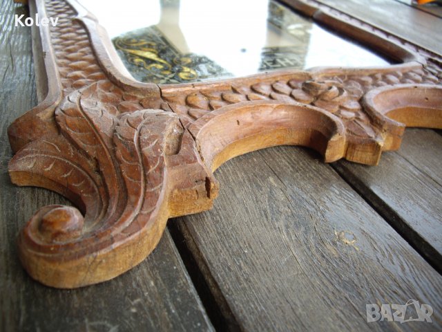 Дърворезба рамка Сливен от 1908, снимка 14 - Антикварни и старинни предмети - 35247667