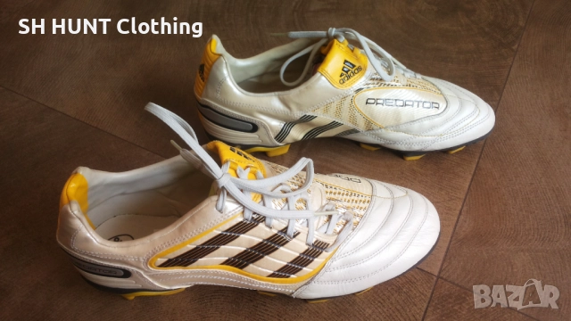 Adidas PREDATOR Football Leather Boots Размер EUR 43 1/3 / UK 9 бутонки естествена кожа 199-14-S, снимка 2 - Футбол - 52246614