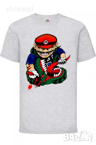 Детска тениска Mario VS Monster,Игра,Изненада,Подарък,Празник,Повод, снимка 6 - Детски тениски и потници - 37436340