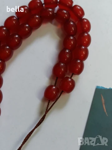 Броеница 34 грама -33 зърна на наниза +4 висящи, снимка 4 - Други ценни предмети - 50448795