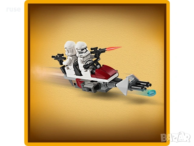 НОВИ! LEGO® Star Wars 75372 Клонинг щурмовак и боен дроид – боен пакет, снимка 9 - Конструктори - 54123811