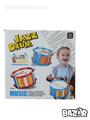 Детски акустичен барабан  с каишка за рамо, снимка 1 - Музикални играчки - 38317495