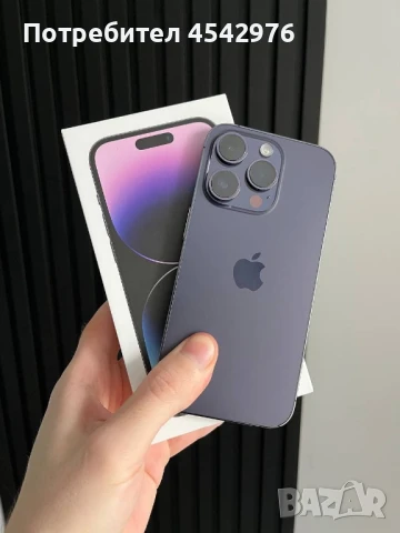 🍏Apple iPhone 14 Pro 📱128GB Тъмно лилав..., снимка 1