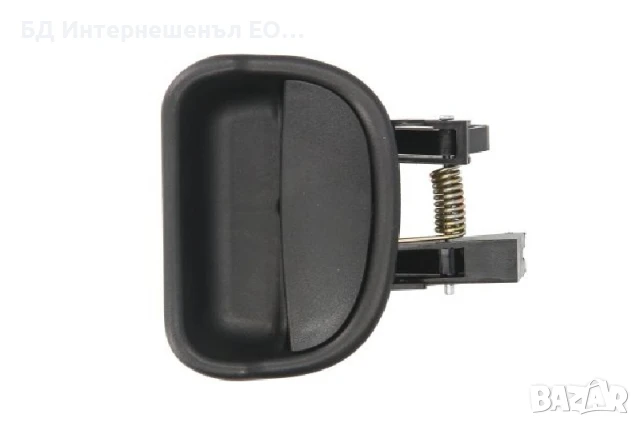 8200095966  Вътрешна дръжка за лява плъзгаща врата, Renault, Kangoo I, Черен