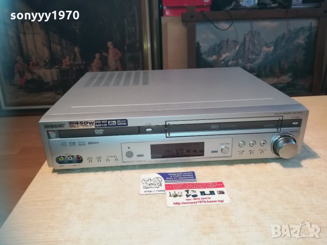 sony dav-d150n dvd/vcr receiver 1201211400, снимка 1 - Ресийвъри, усилватели, смесителни пултове - 31396646