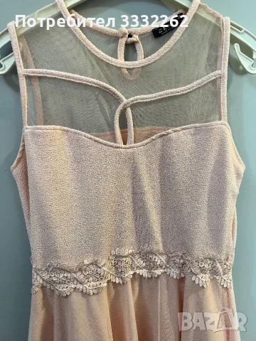 Розова рокля, снимка 2 - Рокли - 47942226