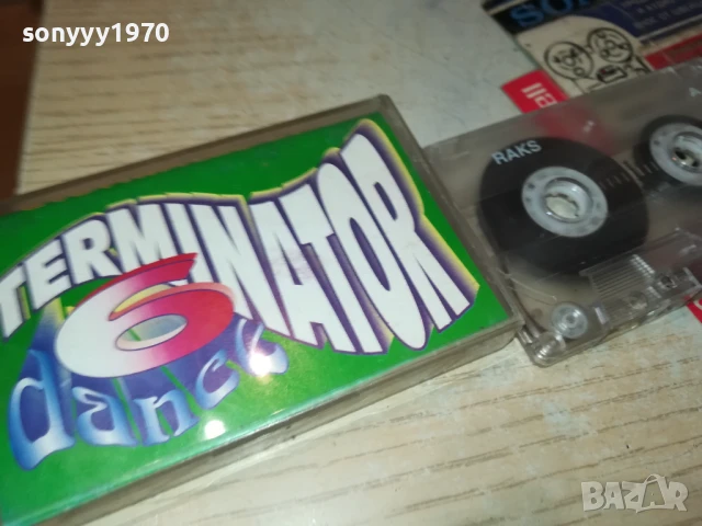 DANCE TERMINATOR 6 TAPE 1007251202, снимка 2 - Аудио касети - 50972122
