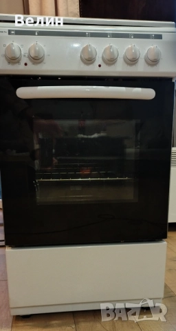 Готварска печка (ток) Crown 54AM A CLASS MULTIFUNCTIONAL , 4 ток , Бял, снимка 2 - Печки, фурни - 52790040