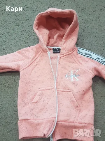 Екип Calvin klein 2-3г, снимка 3 - Детски анцузи и суичери - 48981485