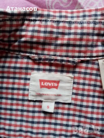 LEVIS Оригинална Унисекс карирана риза, снимка 2 - Ризи - 38030773