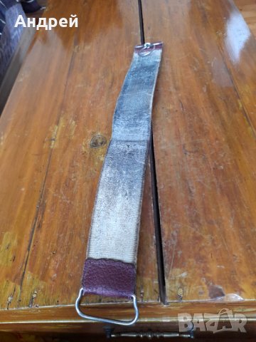 Стар кожен масат Russ Juchten, снимка 3 - Други ценни предмети - 39433422