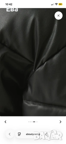 BERSHKA черно яке, снимка 3 - Якета - 54075732