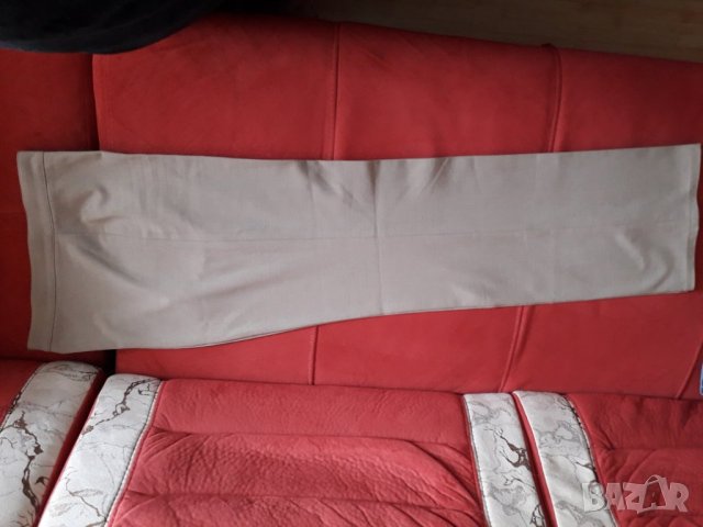 Дамски светлобежов панталон Маги Лукс, снимка 3 - Панталони - 30060238