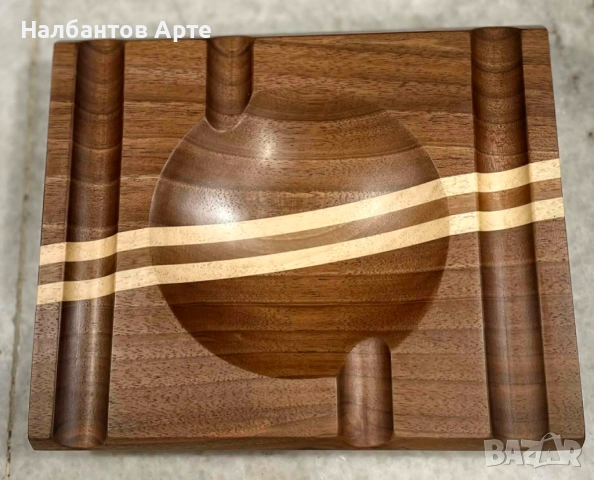 Пепелник за пури - ръчна изработка