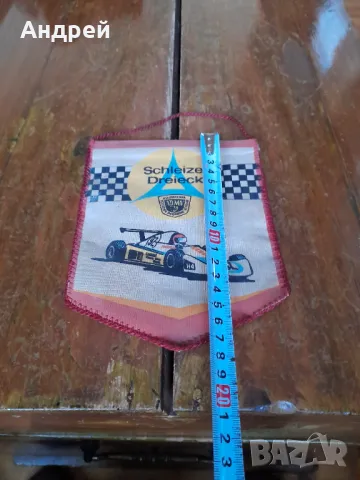 Старо флагче Schleiz,Scheleizer Dreieck, снимка 3 - Други ценни предмети - 49479647