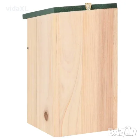 vidaXL Къщички за птички, 8 бр, дървени, 12x12x22 см, снимка 4 - За птици - 56146536