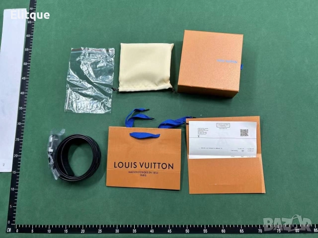 колани от естествена кожа в кутия Louis Vuitton , снимка 4 - Колани - 52717312