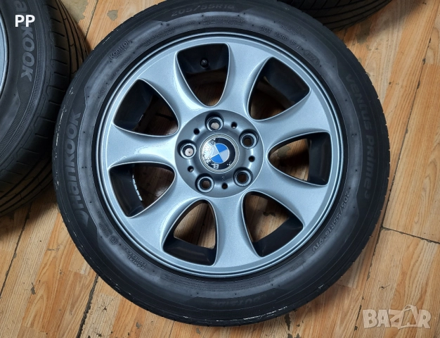 джанти 16" 5х120 BMW летни гуми 205/55/16, снимка 4 - Гуми и джанти - 52976813