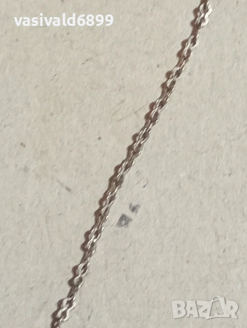 Посребрено синджирче , снимка 3 - Колиета, медальони, синджири - 53882044