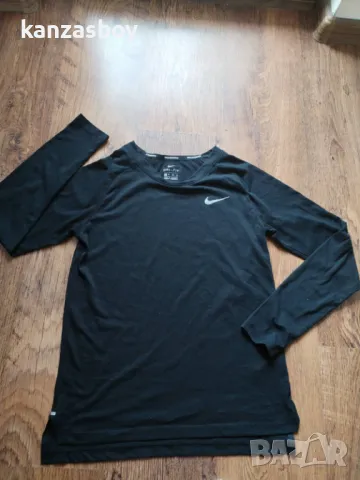 Nike W NK BRTHE TAILWIND - страхотна дамска блуза ХС, снимка 4 - Блузи с дълъг ръкав и пуловери - 49306588