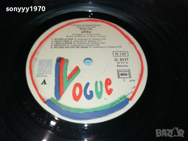 ABBA-ВНОС АНГЛИЯ 1410251910, снимка 10 - Грамофонни плочи - 52055178