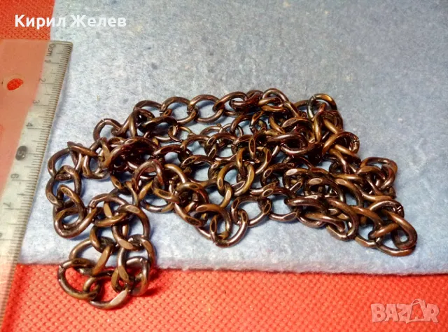 ПОМЕДНЕН ВИНТИДЖ ЛАНЕЦ от БЛАГОРОДНА НЕРЪЖДАЕМА СТОМАНА ВЕРИЖКА СИНДЖИР 47489