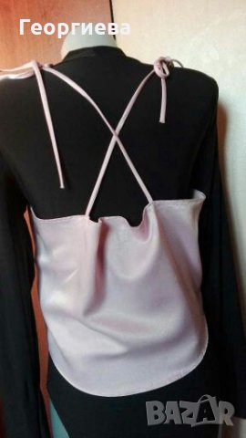 Красив луксозен потник Bik Bok, пепел от рози🍀👗M/L,L🍀👗арт.604, снимка 2 - Потници - 29613799