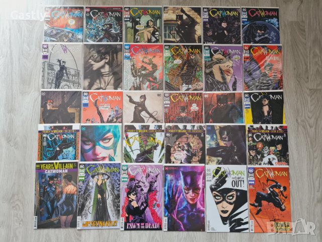Комикси Catwoman Vol. 5, #1-43 + 2 Annuals + 12 Variants, NM, DC, снимка 3 - Списания и комикси - 38504877