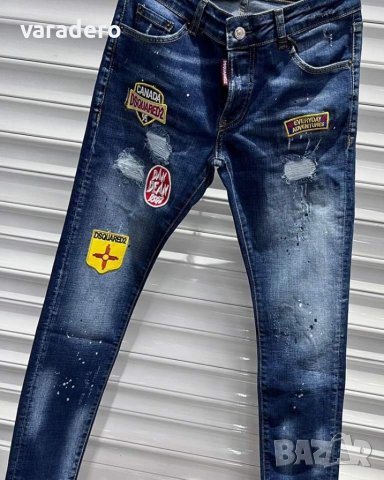 Мъжки дълги дънки висок клас Dsquared , снимка 10 - Дънки - 38502148