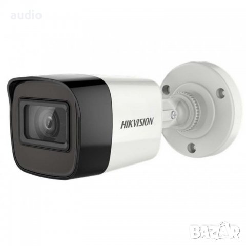 Камера за видео наблюдение Hik Vision DS-2CE16D0T-ITFS 2Mpx audio 3.5mm, снимка 1 - HD камери - 39850879