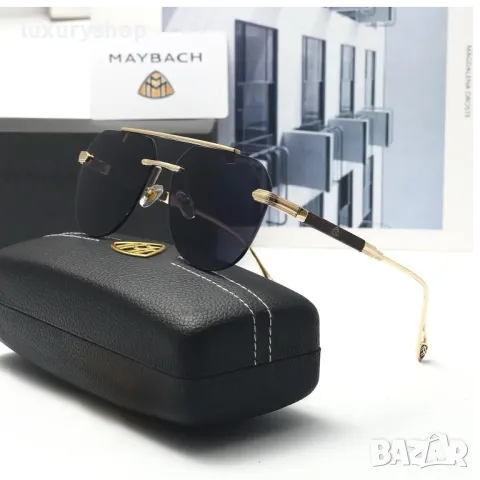 БЕЗПЛАТНА ДОСТАВКА! Метални Слънчеви очила MAYBACH Авиатор Gold Limited Edinition Майбах