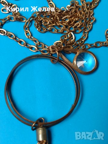 Златист гердан синджирче- 15234, снимка 4 - Колиета, медальони, синджири - 30320670