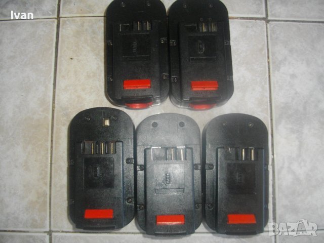 Black Decker-18 Волта-Батерия-Английска-Добра-Блек Декер-Тип Шейна, снимка 8 - Винтоверти - 36821274