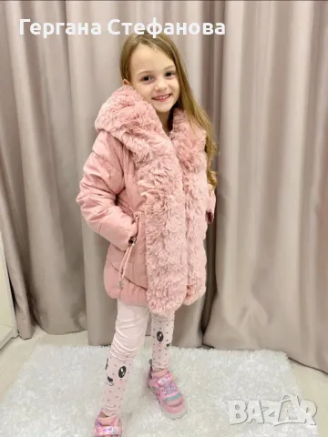 Нова наличност! Парка с меко пухче  Размери-1г.2г.3г.4г.5г.6г.8г.10г.12г. Цена-65 лв, снимка 2 - Детски якета и елеци - 47740033