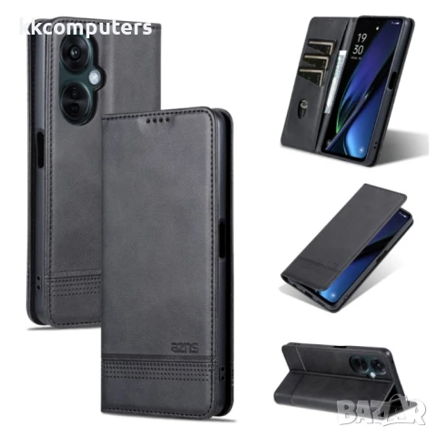 OnePlus Nord CE3 AZNS Wallet Калъф и Протектор, снимка 3 - Калъфи, кейсове - 51258176