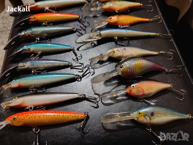 Воблер Rapala Magnum,Barra, Tail Dancer, Risto Rap, Shad Rap, Storm deep, DAM Eff щука,сом, бяла, снимка 6 - Стръв и захранки - 52903548