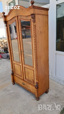 Витрина антикварна масив, снимка 3 - Секции и витрини - 52244155