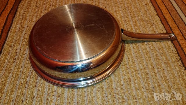 Марков неръждаем тиган, снимка 2 - Съдове за готвене - 38806847