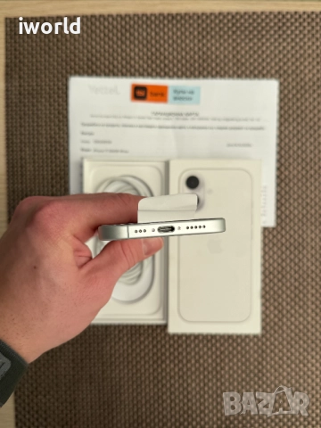 НОВ❗️ 36м ГАРАНЦИЯ❗️ iPhone 17 ❗️ Лизинг от 72лв/м ❗️white❗️ бял, снимка 9 - Apple iPhone - 52664139