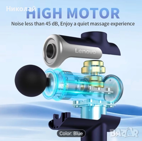 Масажен пистолет Lenovo, снимка 3 - Масажори - 54127061