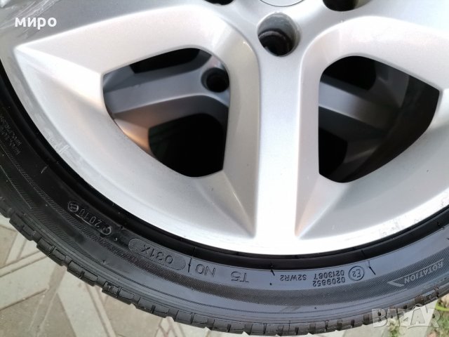 Продавам 4 броя алуминиеви джанти с гуми 17цола 5x105 за ОПЕЛ, снимка 6 - Гуми и джанти - 37668967