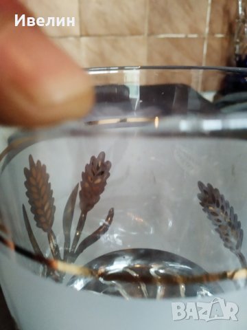 стъклена ваза, снимка 4 - Вази - 29516388