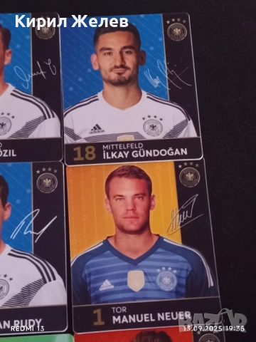 Колекционерски картички на футболисти ЮЛИАН БРАНД,ДЖЕРОМ БОАТЕНГ,МАРКО РЕУС 51038, снимка 4 - Колекции - 51703883