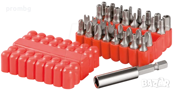 комплект битове, накрайници 33 бр.,  Германия