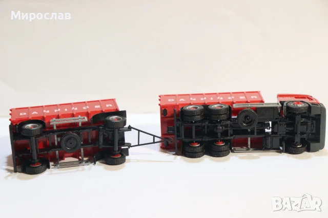 HERPA H0 1/87 IVECO КАМИОН МОДЕЛ КОЛИЧКА TIR, снимка 7 - Колекции - 50755846