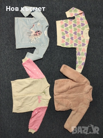 Нови детски дрехи H&M за момиче, размер 98/104, 104, 116, 134 рокля Bambie , снимка 2 - Детски Блузи и туники - 54010818