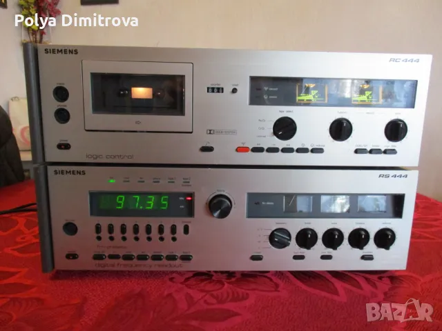 SIEMENS - RS 444-RC 444, снимка 10 - Ресийвъри, усилватели, смесителни пултове - 49098432