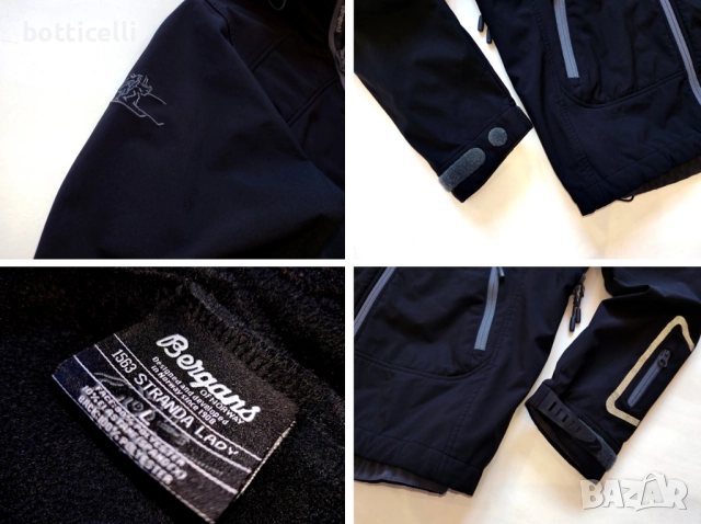 Bergans Stranda Jacket - M/L - softshell, windstopper, яке, снимка 11 - Якета - 52042621
