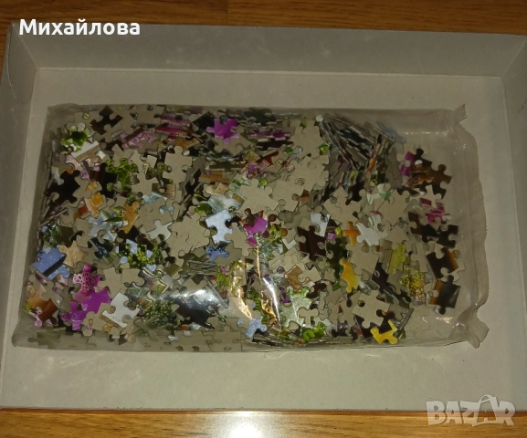 Пъзел Castorland, Натюрморт с цветя, 1000 части, снимка 3 - Игри и пъзели - 51609190